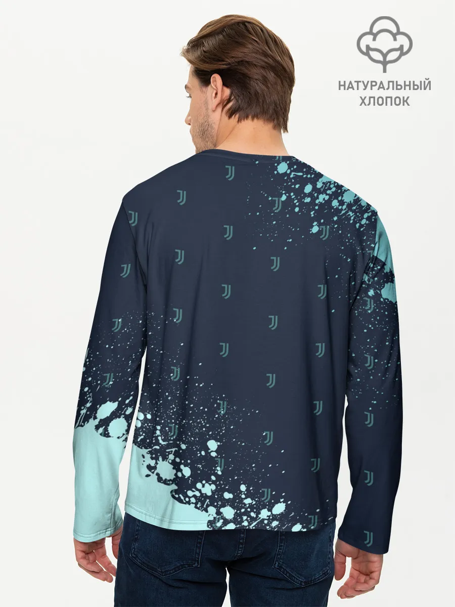 Мужской лонгслив базовый / JUVENTUS / ЮВЕНТУС