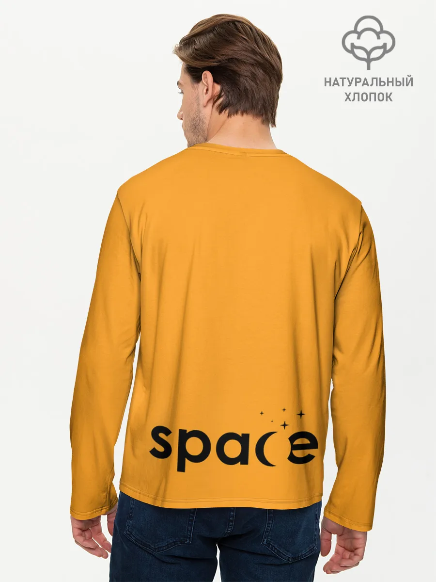 Мужской лонгслив базовый / Космический рейнджер