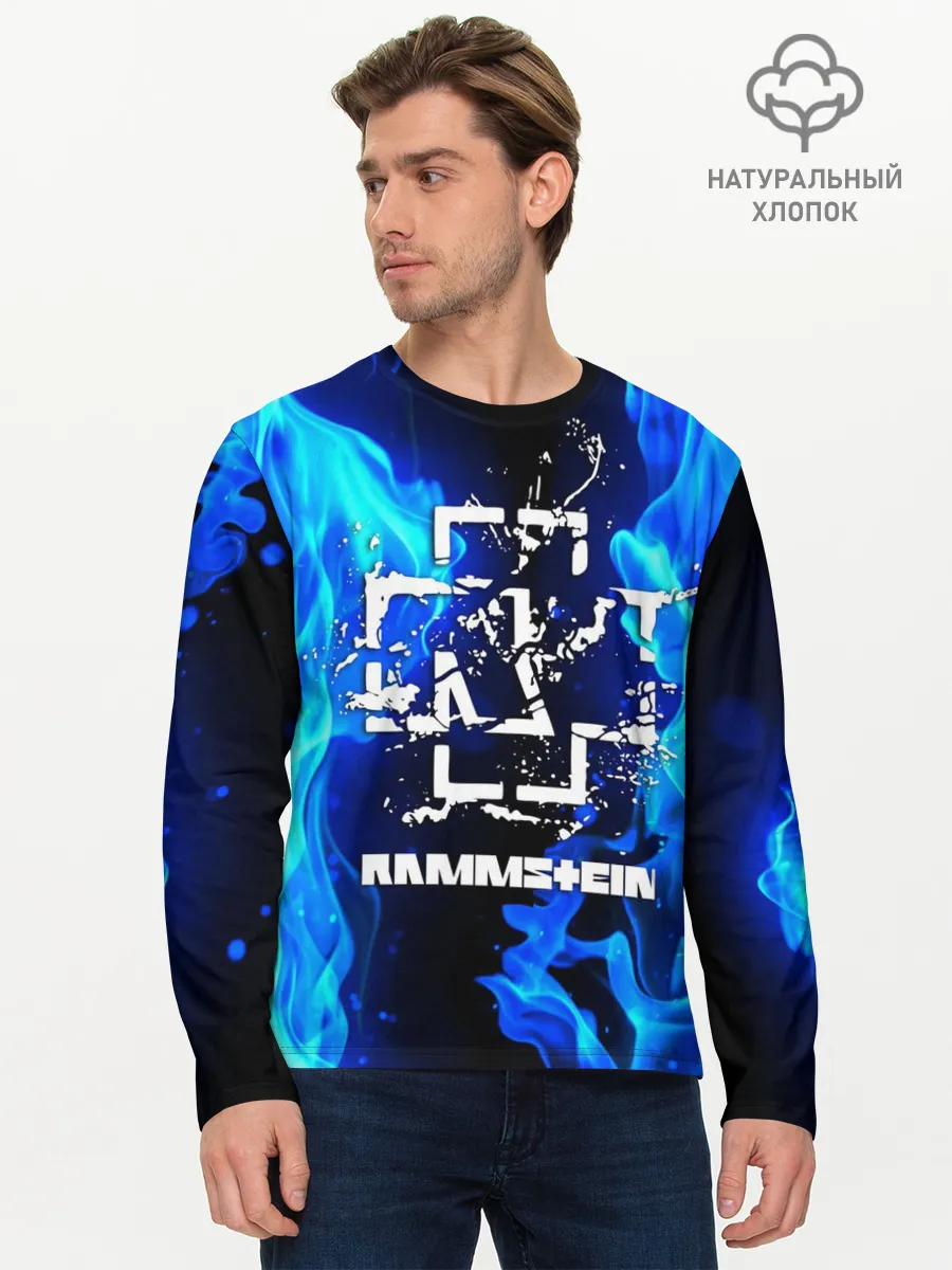 Мужской лонгслив базовый / RAMMSTEIN