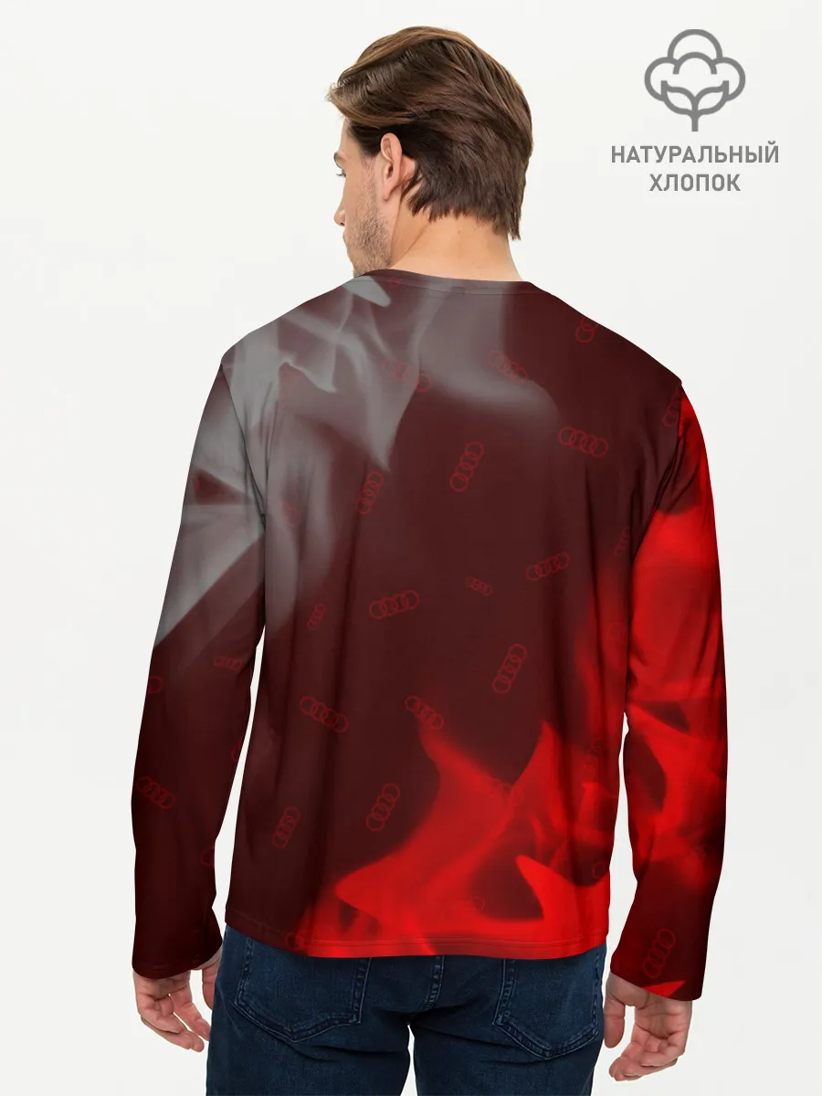 Мужской лонгслив базовый / AUDI / АУДИ