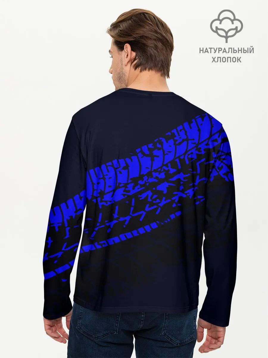 Мужской лонгслив базовый / Mitsubishi