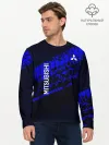 Мужской лонгслив базовый / Mitsubishi