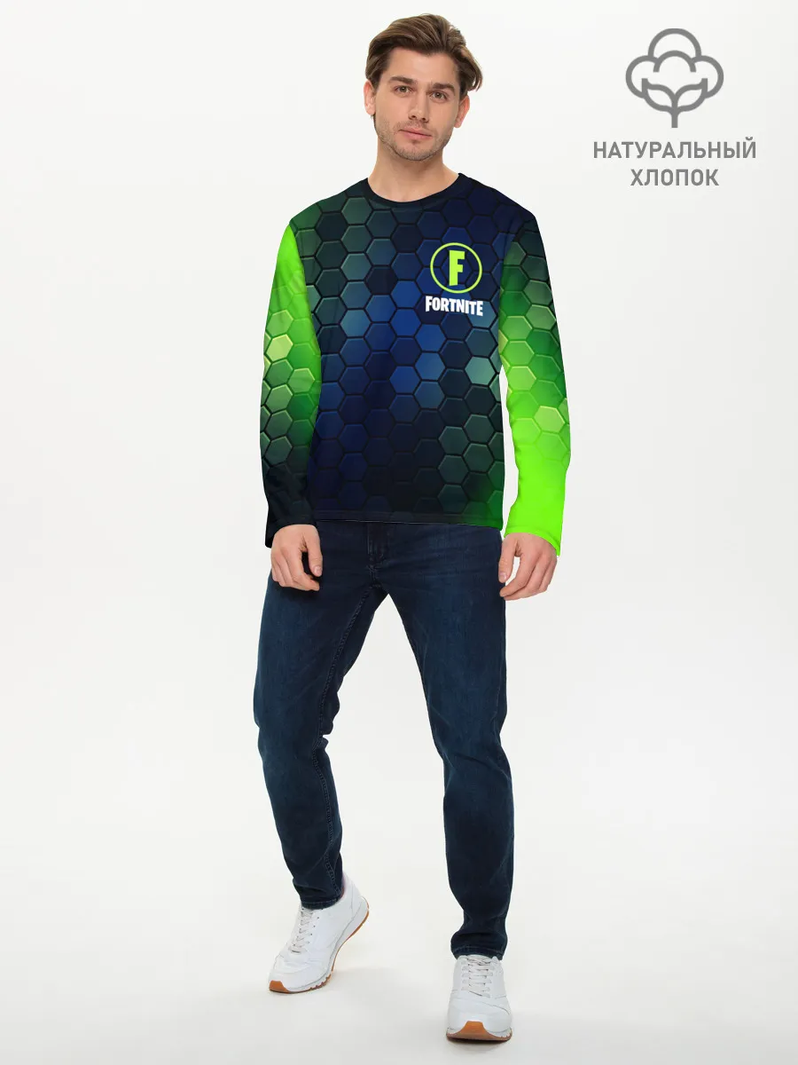 Мужской лонгслив базовый / FORTNITE / ФОРТНАЙТ