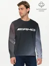 Мужской лонгслив базовый / MERCEDES / МЕРСЕДЕС
