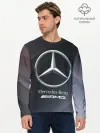 Мужской лонгслив базовый / MERCEDES / МЕРСЕДЕС