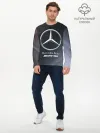 Мужской лонгслив базовый / MERCEDES / МЕРСЕДЕС