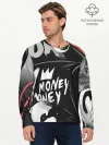 Мужской лонгслив базовый / Money, money