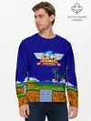 Мужской лонгслив базовый / Sonic.