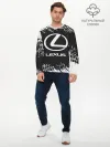 Мужской лонгслив базовый / LEXUS / ЛЕКСУС