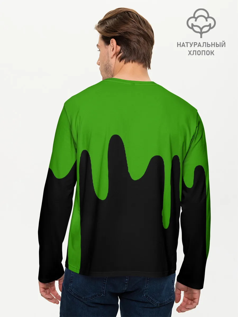 Мужской лонгслив базовый / minecraft