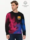 Мужской лонгслив базовый / BARCELONA / БАРСЕЛОНА