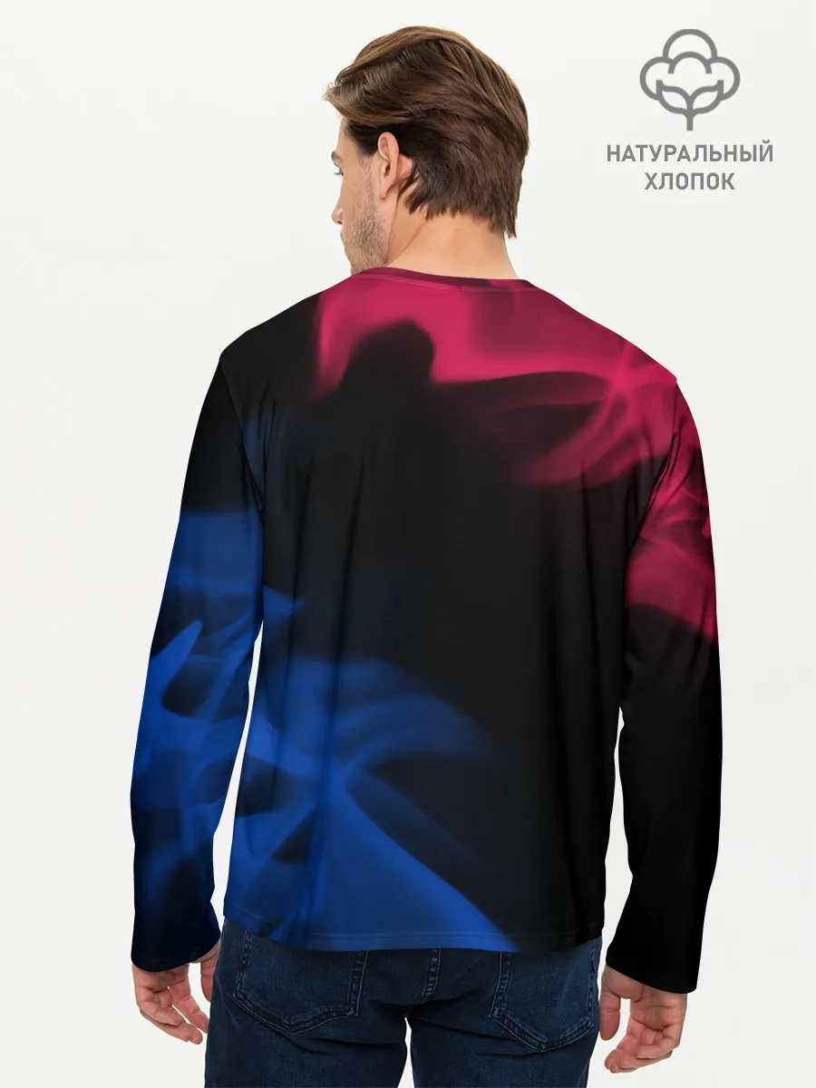 Мужской лонгслив базовый / BARCELONA / БАРСЕЛОНА
