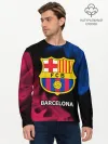 Мужской лонгслив базовый / BARCELONA / БАРСЕЛОНА