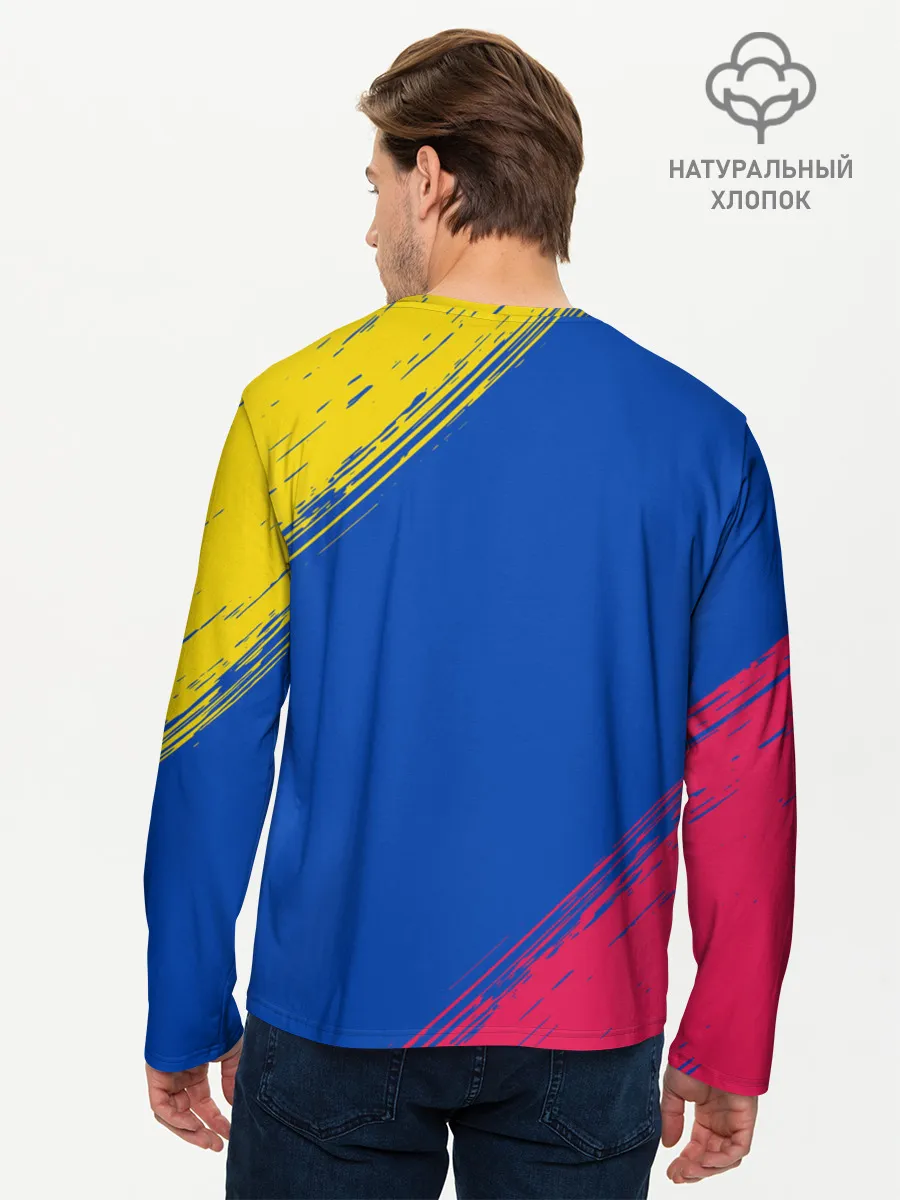 Мужской лонгслив базовый / BARCELONA / БАРСЕЛОНА