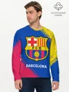 Мужской лонгслив базовый / BARCELONA / БАРСЕЛОНА