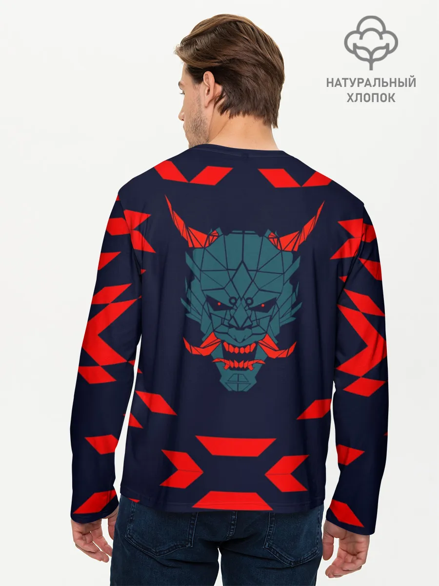 Мужской лонгслив базовый / демон они