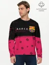 Мужской лонгслив базовый / BARCELONA / БАРСЕЛОНА
