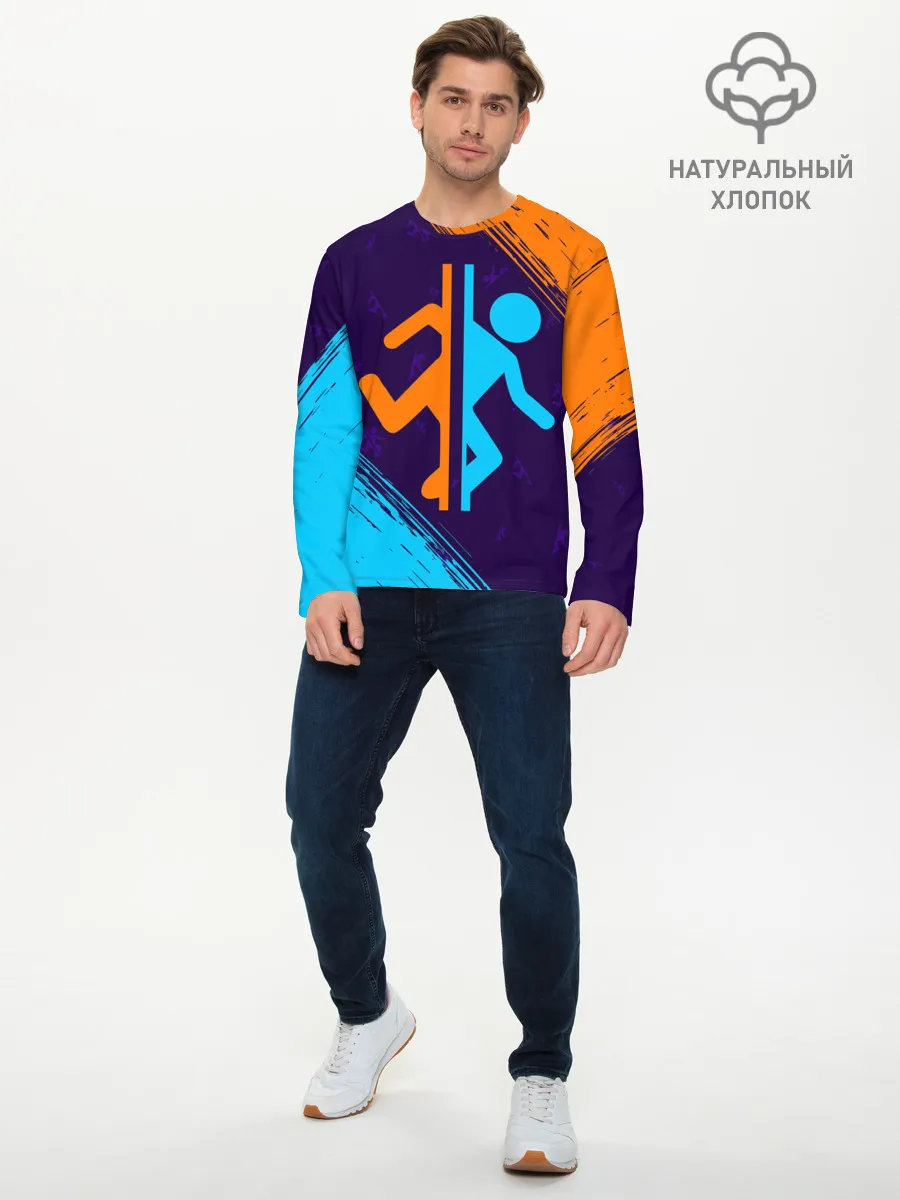 Мужской лонгслив базовый / PORTAL / ПОРТАЛ