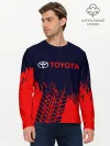 Мужской лонгслив базовый / TOYOTA / ТОЙОТА