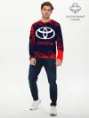 Мужской лонгслив базовый / TOYOTA / ТОЙОТА