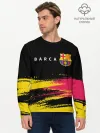 Мужской лонгслив базовый / BARCELONA / БАРСЕЛОНА