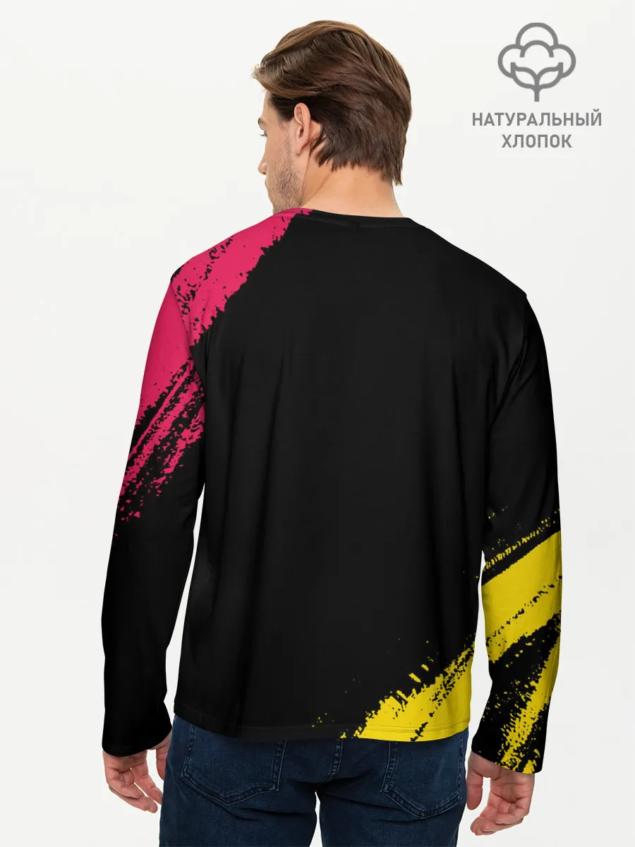 Мужской лонгслив базовый / BARCELONA / БАРСЕЛОНА