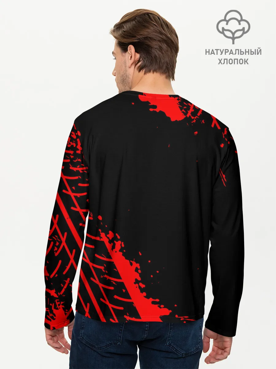 Мужской лонгслив базовый / LEXUS / ЛЕКСУС