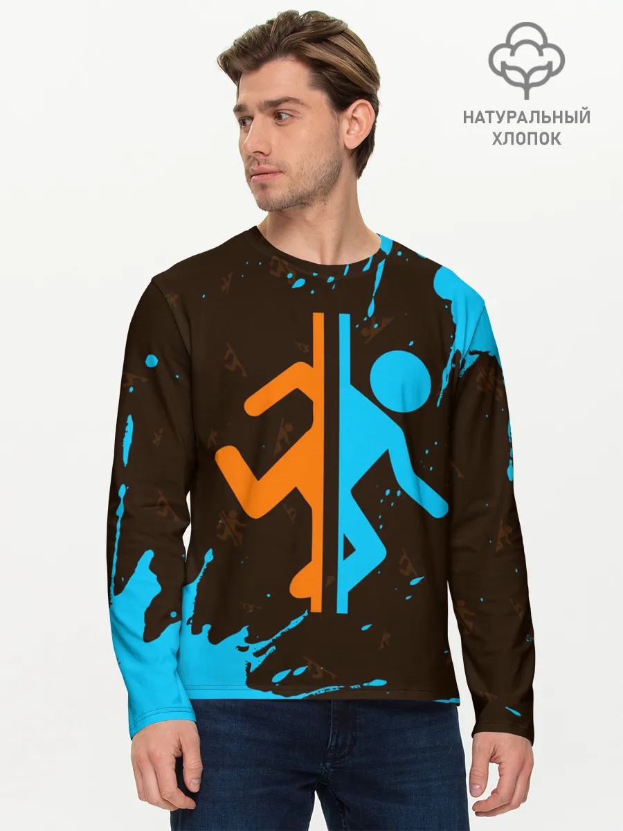 Мужской лонгслив базовый / PORTAL / ПОРТАЛ