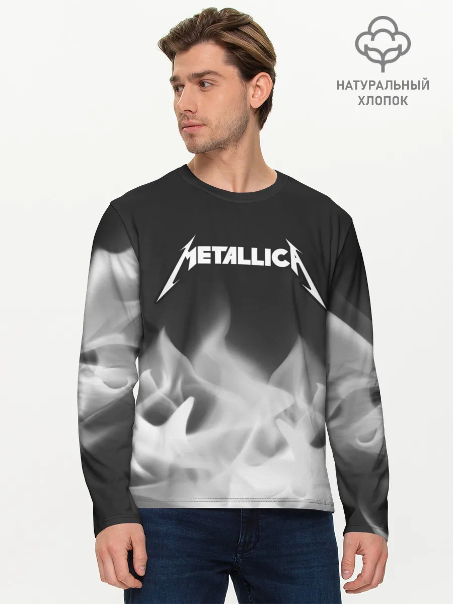 Мужской лонгслив базовый / METALLICA / МЕТАЛЛИКА