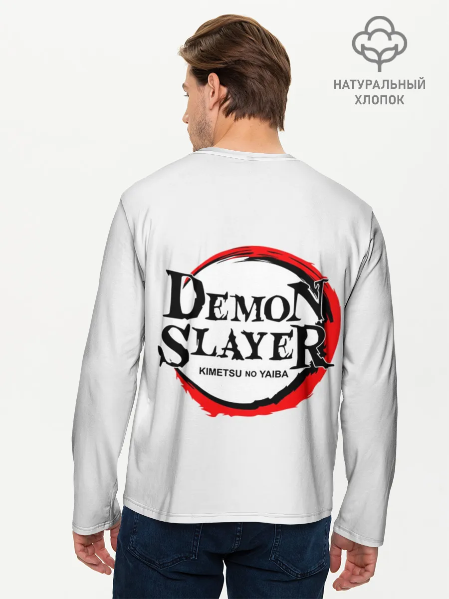 Мужской лонгслив базовый / Убийца Демонов постер