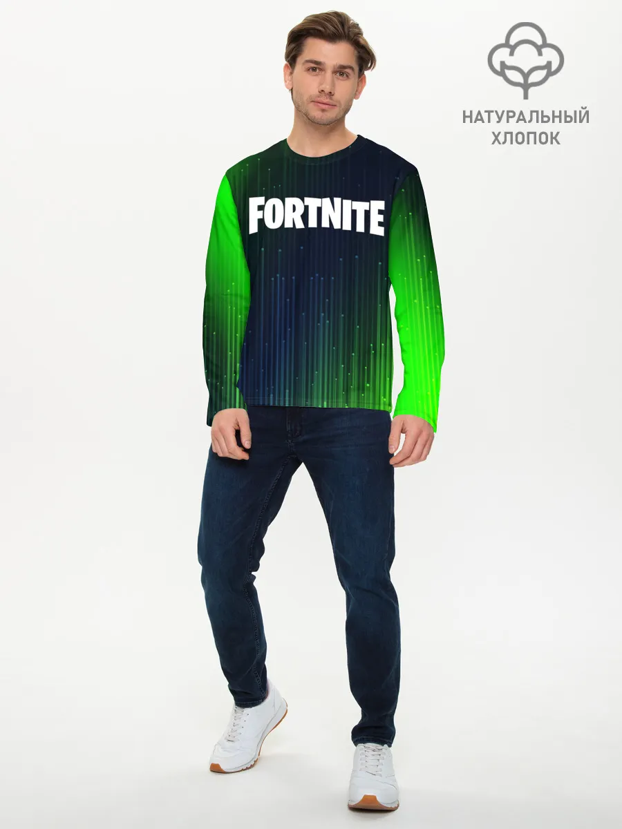 Мужской лонгслив базовый / FORTNITE / ФОРТНАЙТ