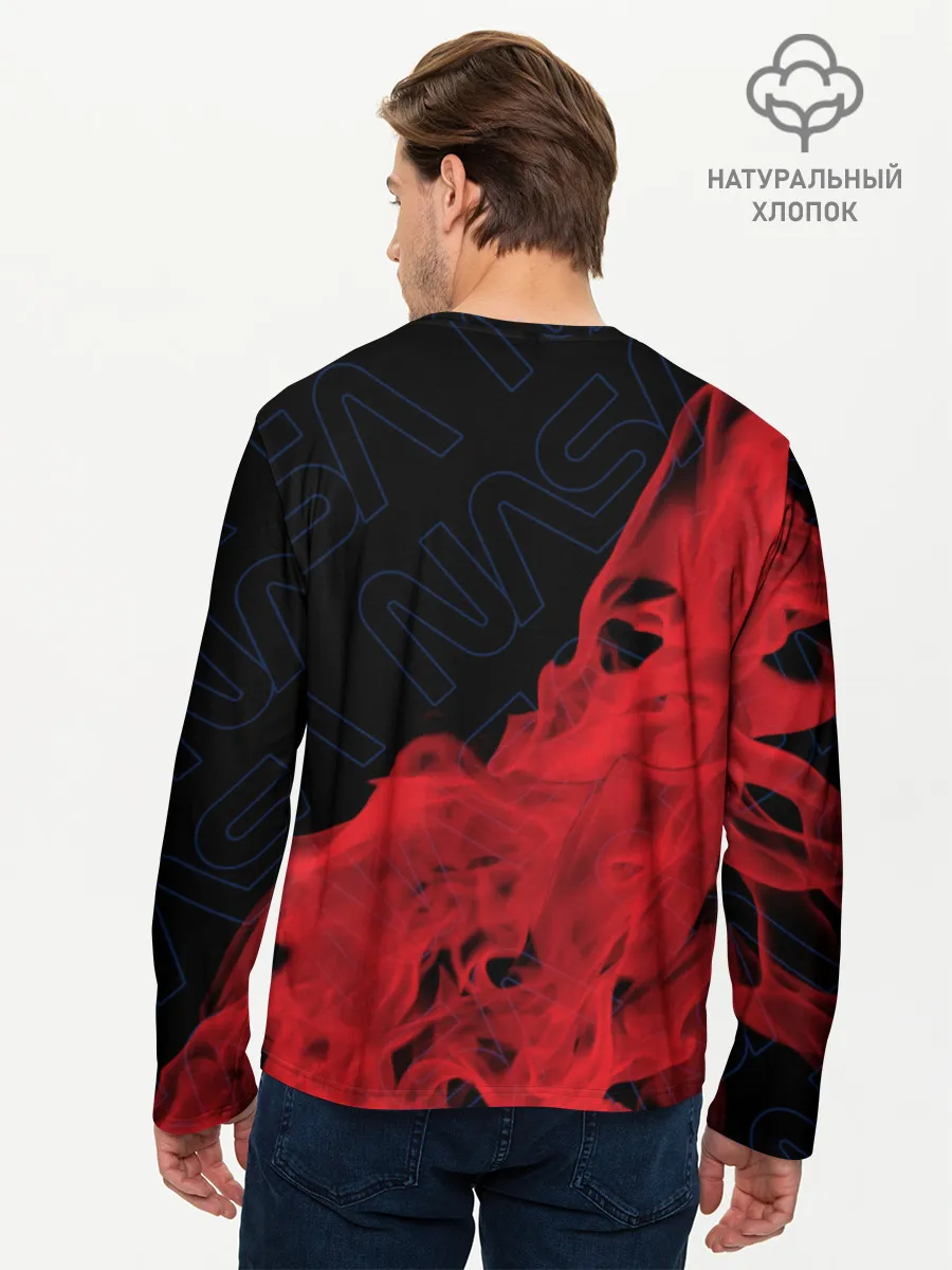 Мужской лонгслив базовый / NASA / НАСА