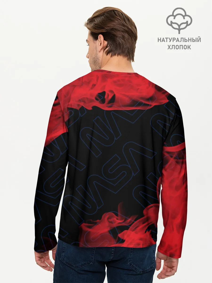 Мужской лонгслив базовый / NASA / НАСА