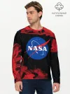 Мужской лонгслив базовый / NASA / НАСА