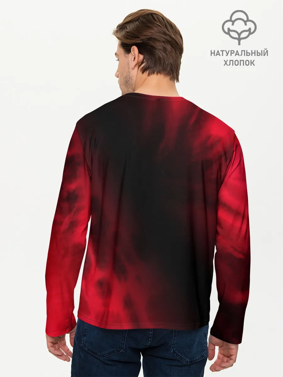 Мужской лонгслив базовый / RUSSIA / РОССИЯ