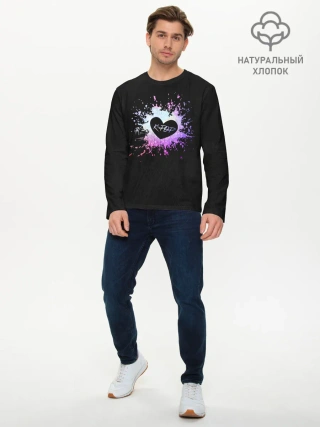 Мужской лонгслив базовый / K-POP