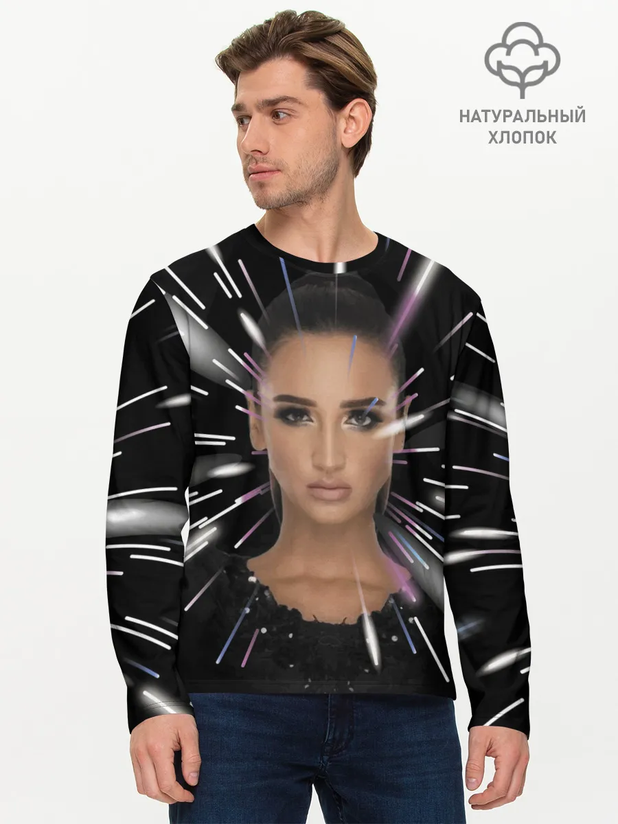 Мужской лонгслив базовый / Ольга Бузова