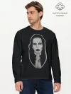 Мужской лонгслив базовый / Marilyn Manson