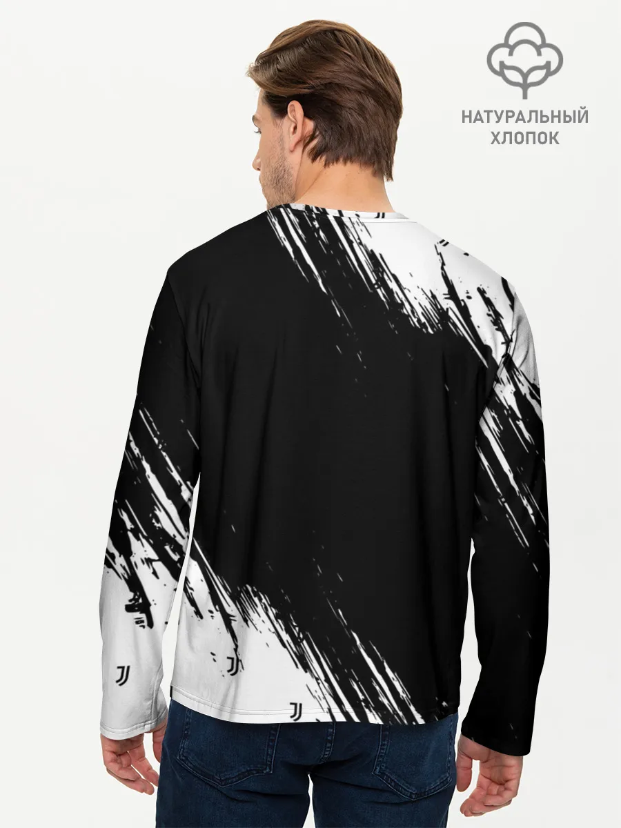 Мужской лонгслив базовый / JUVENTUS / ЮВЕНТУС