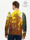 Мужской лонгслив базовый / Букет из осенних листьев