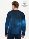 Мужской лонгслив базовый / млечный путь