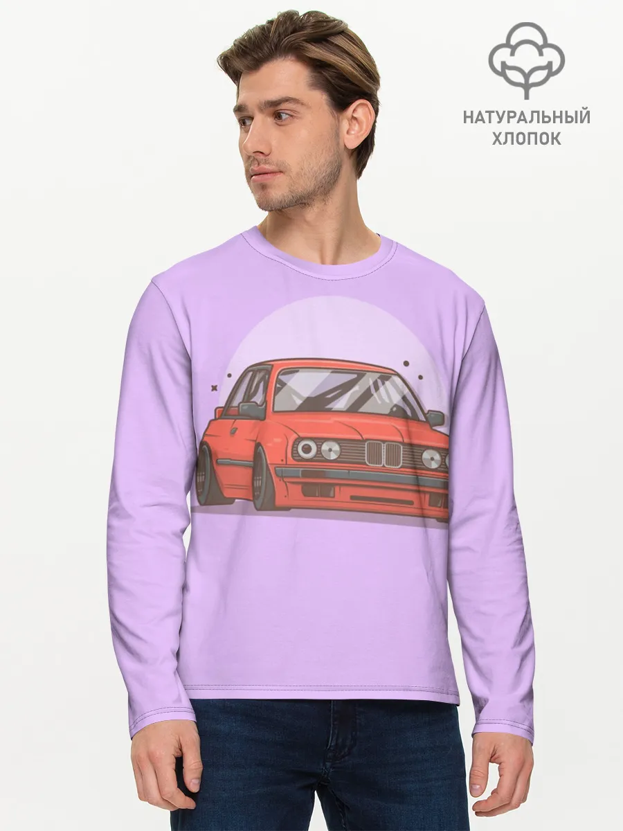 Мужской лонгслив базовый / БМВ Пандем