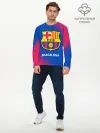 Мужской лонгслив базовый / BARCELONA / БАРСЕЛОНА
