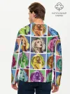 Мужской лонгслив базовый / Buzova pop-art