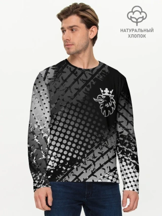 Мужской лонгслив базовый / Scania