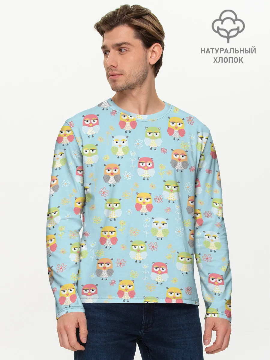 Мужской лонгслив базовый / Совята