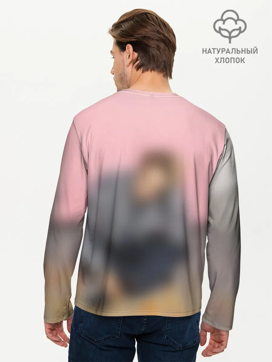 Мужской лонгслив базовый / Роберт Паттинсон