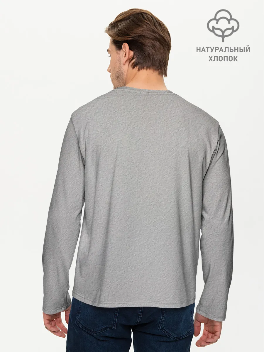 Мужской лонгслив базовый / Роберт Паттинсон