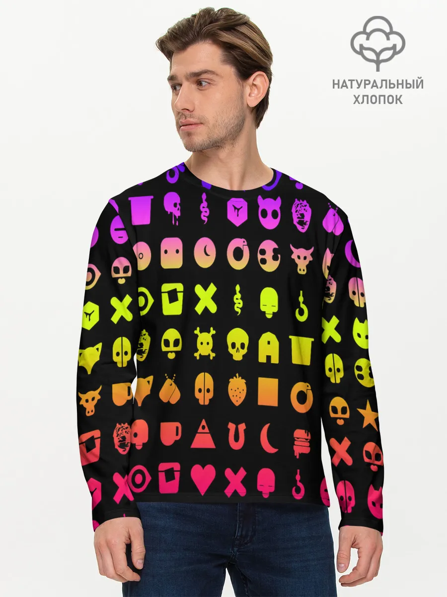 Мужской лонгслив базовый / Любовь, смерть и роботы