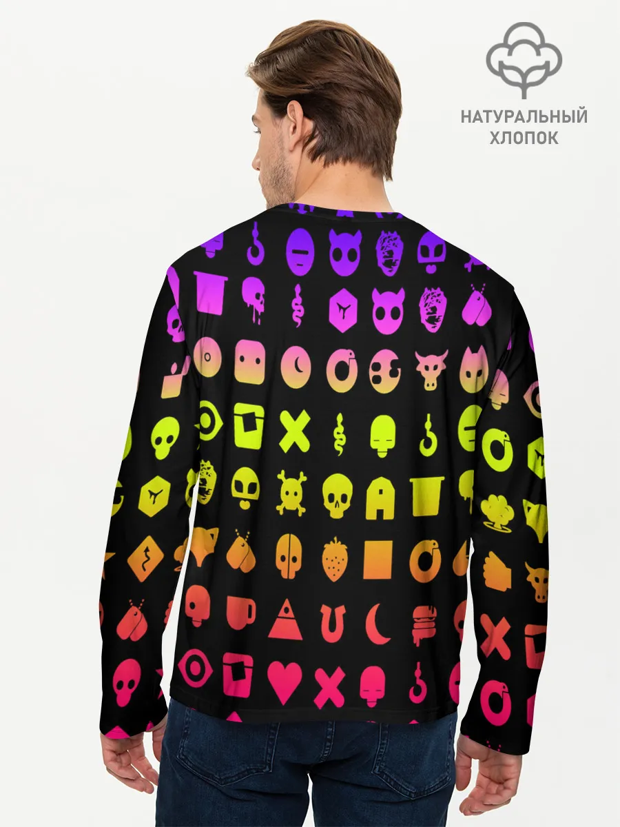 Мужской лонгслив базовый / Любовь, смерть и роботы